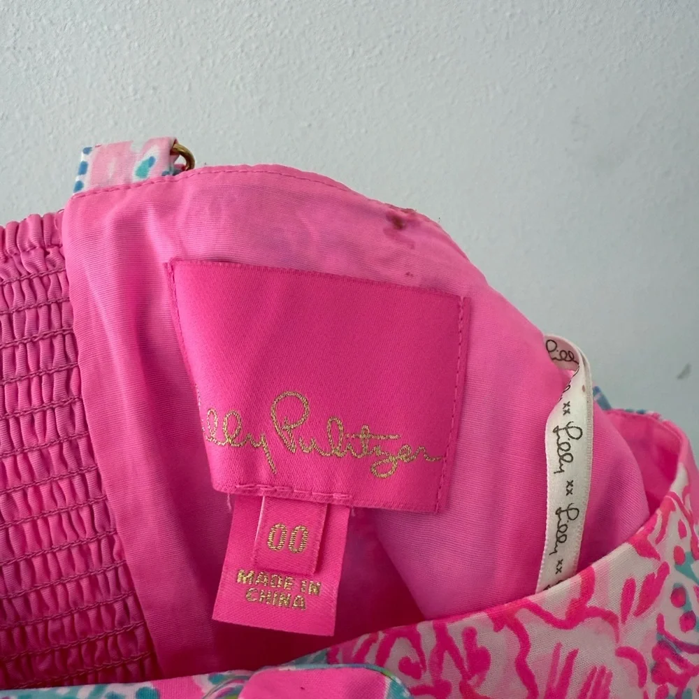 LILLY PULITZER Lawless Romper Seaing Things Hidden
Romper Dress Pink - Picture 5 of 7